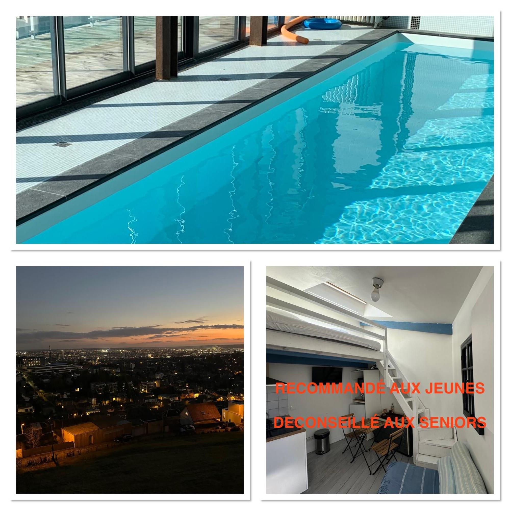Eco Studios Mezzanine Wifi Piscine Stationnement Gratuit Terrasse Dans Jardin Rouen Zewnętrze zdjęcie
